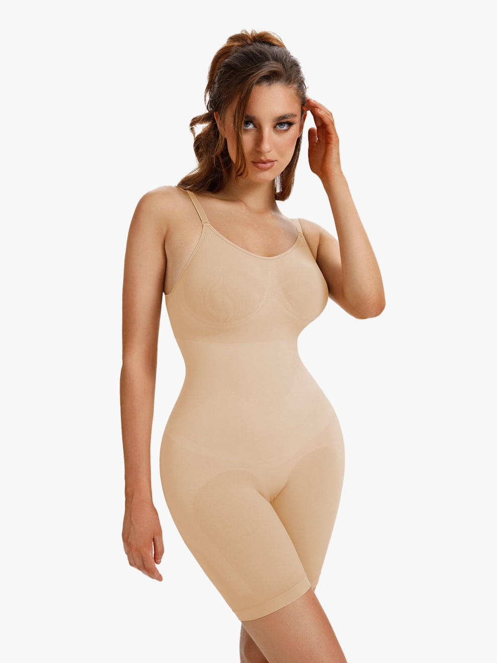 Curves & Shape Bodysuit™ - Beige