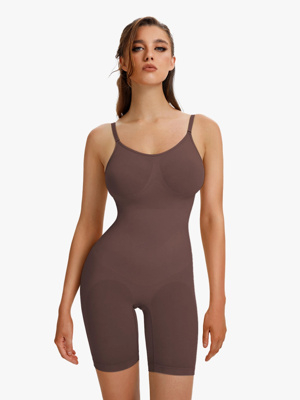 Curves & Shape Bodysuit™ - Brown