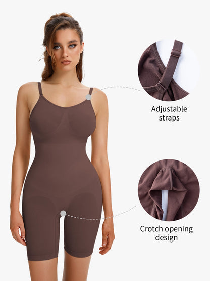 Curves & Shape Bodysuit™ - Brown