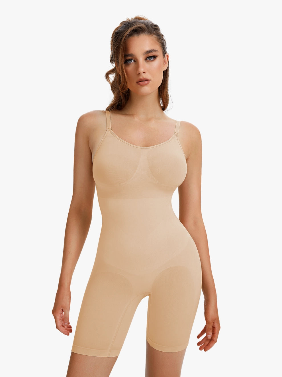 Curves & Shape Bodysuit™ - Beige