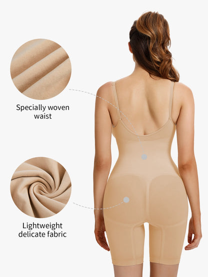 Curves & Shape Bodysuit™ - Beige