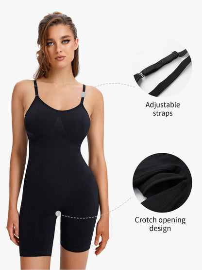 Curves & Shape Bodysuit™ - Black